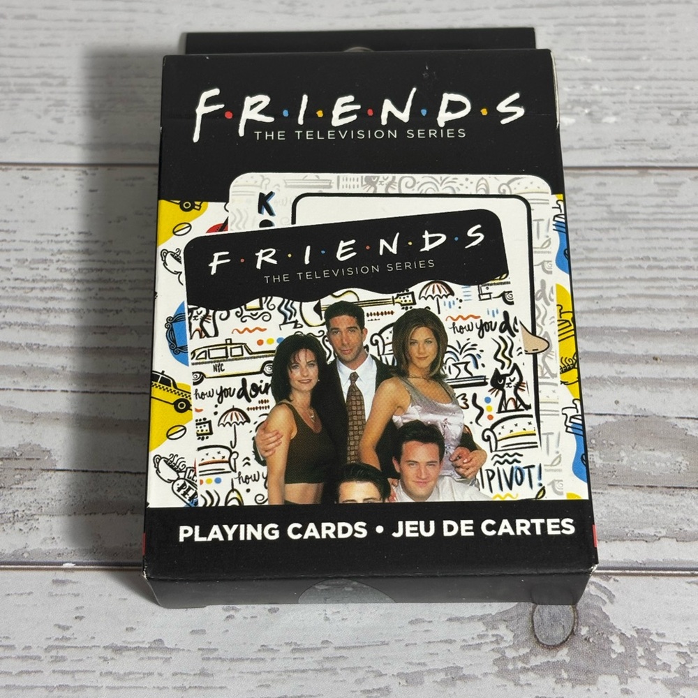 FRIENDS Black Backpack and Playing Cards Set - Picture 15 of 16